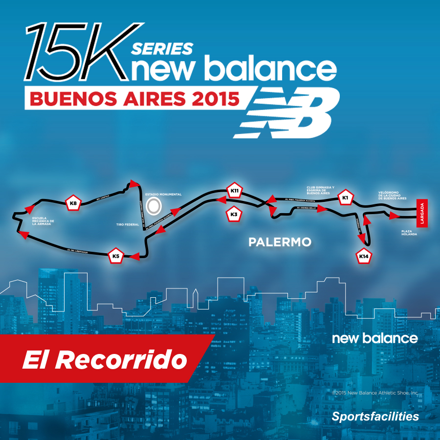 new balance 15k recorrido
