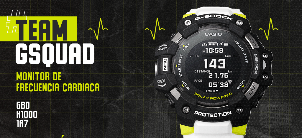 Casio lanza un nuevo G-SHOCK ideal para entrenamiento Casio lanza un nuevo G-SHOCK ideal para entrenamiento