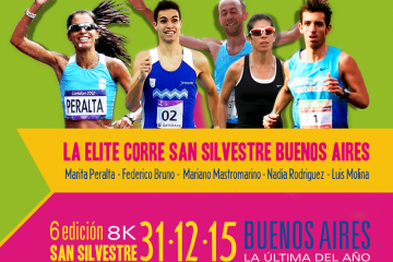 Lista: La elite argentina presente en la 8K San Silvestre Buenos Aires 2015