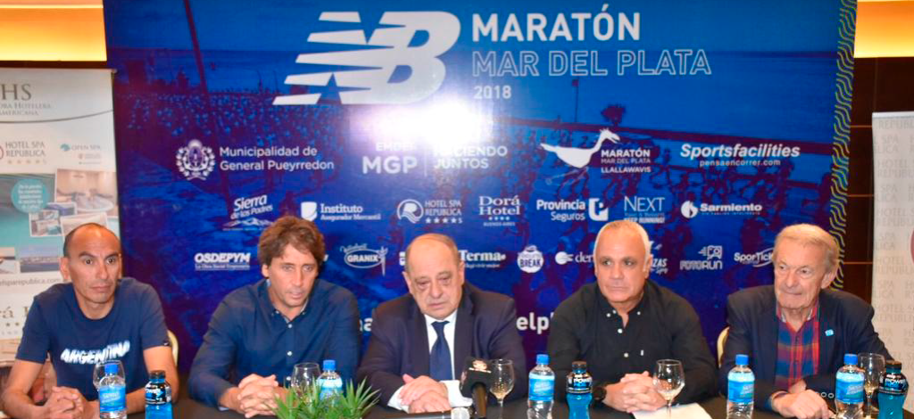 Se presentó la NB Maratón Internacional de Mar del Plata 2018