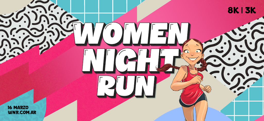 Ya disponible 8k y 3k Women Night Run 2024